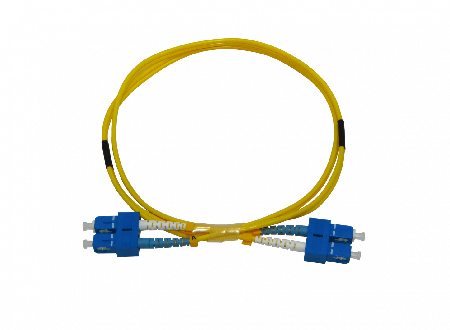 JFSCC1 Cable de Fibra Óptica MonoModo SM Dúplex SC-SC/UPC 1 metro 9/125µm 3mm