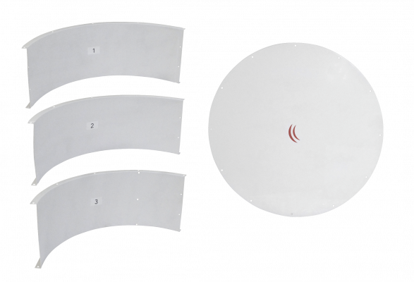 SLEEVE30 MIKROTIK Cubierta Protectora Radomo de Silicona para MTAD-5G-30D3 Disminuye Interferencia Longitud 700mm