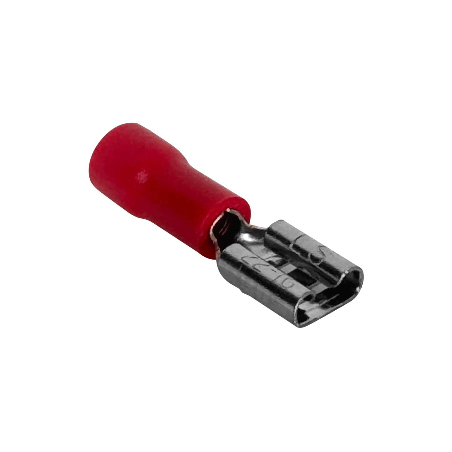TFRH-45 4,8x0,5mm 100u Rojo Hembra Semi-Aislado Faston 0,5-1,5mm2 FDD1.25-187