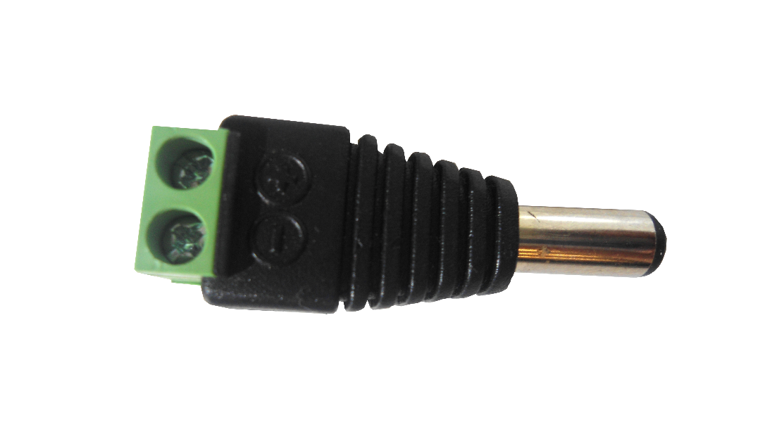 DF-01 5,5x2,1mm Conector Macho Regleta-Plug no-sirve-paraPPP12L 2pin