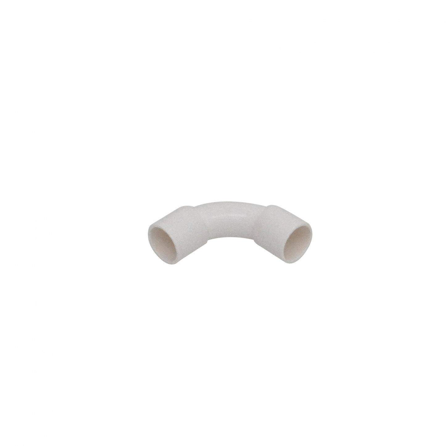 PVC16-C LINKCHIP Codo de 16mm para Tubería de PVC en Color Blanco con Forma Acodada