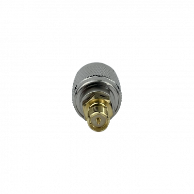 RHTM Adaptador Acoplador Coaxial de TNC-Macho a RPSMA-Hembra