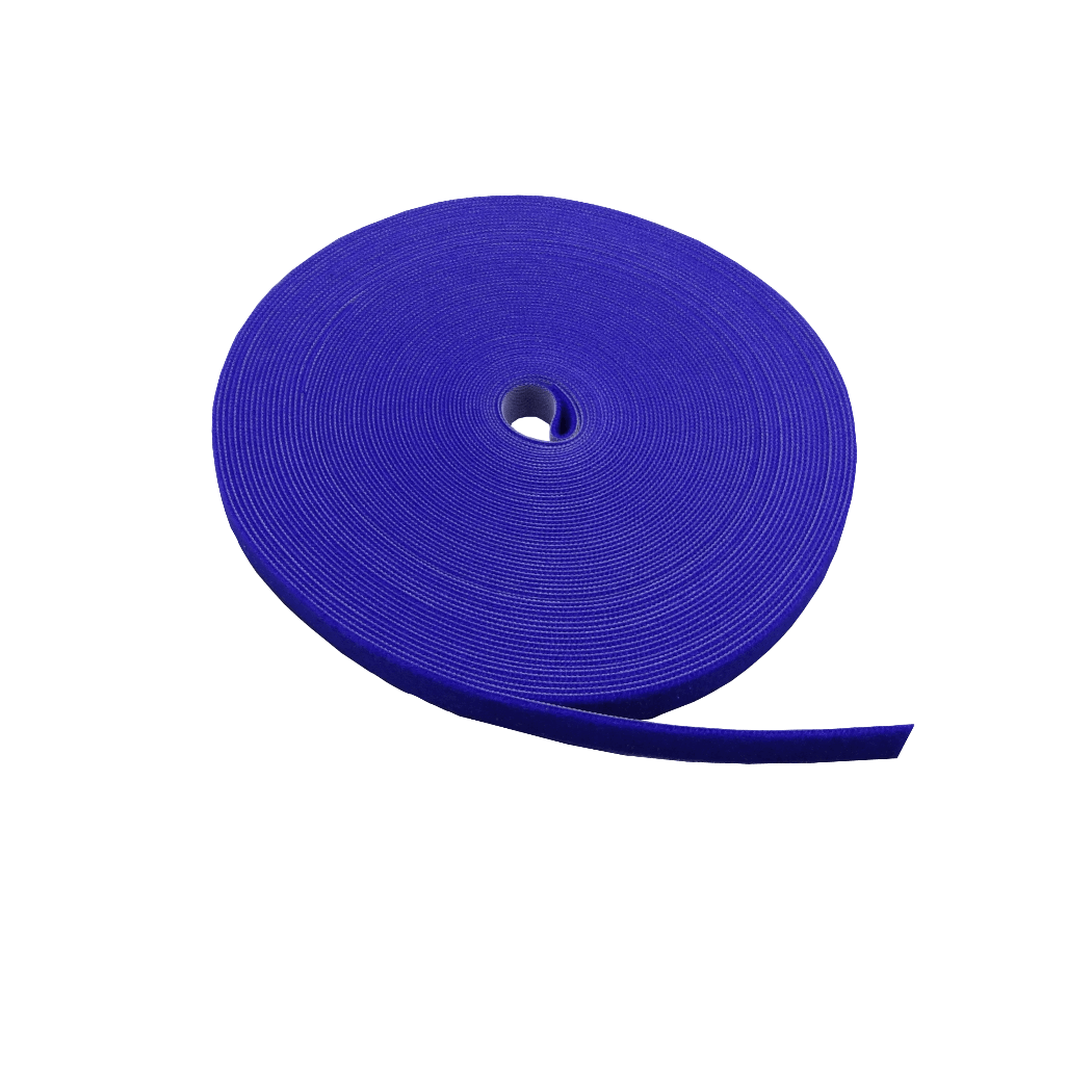 CV-LK25A Azul Amarra Velcro Clasica Doble Faz 25mt 20mm