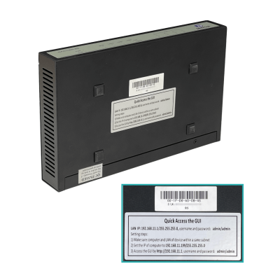 DAG1000-8S DINSTAR 8-FXS-RJ11 G.729 3-LAN 1-WAN ATA GATEWAY 12V-INC-TRAFO