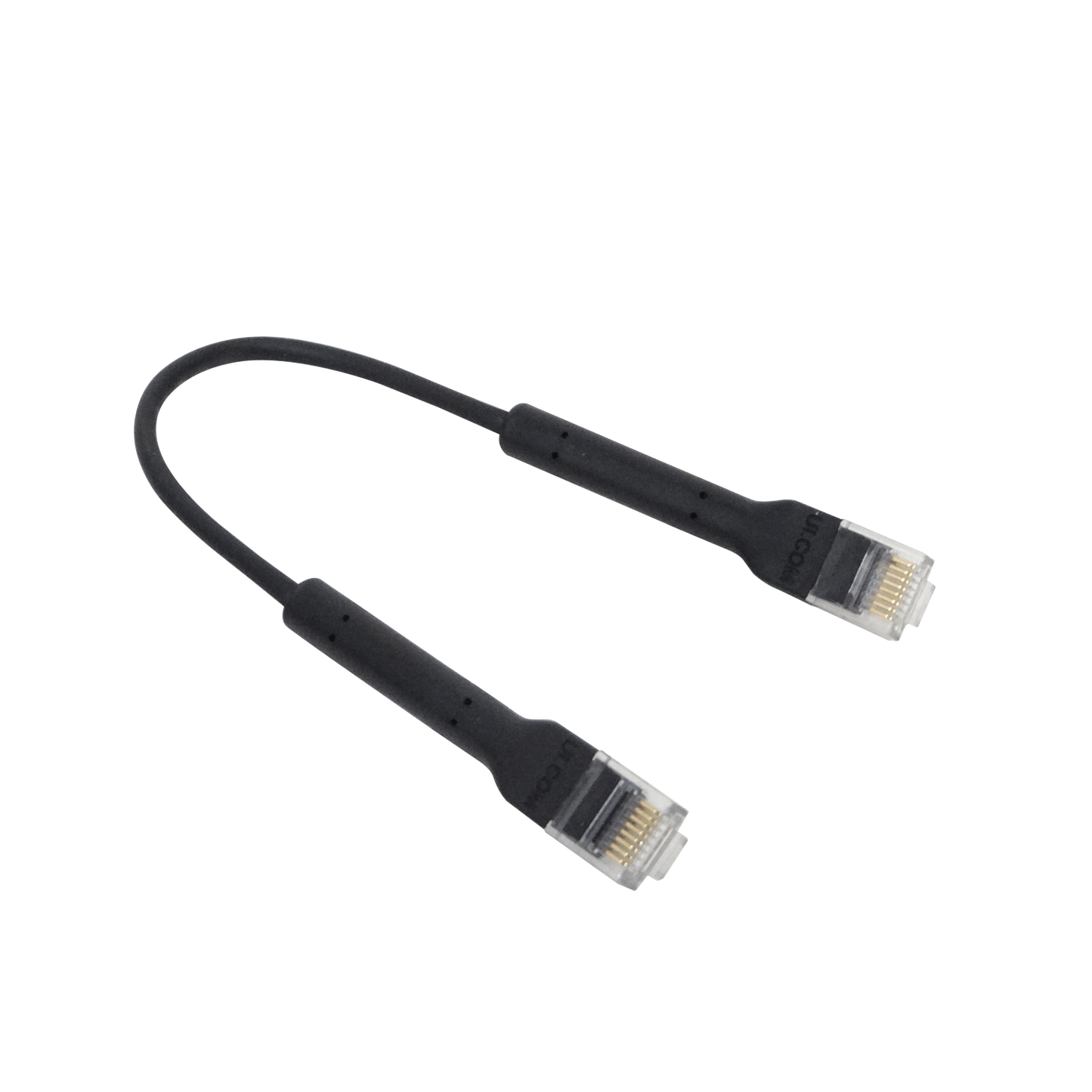 NUP-01 UBIQUITI Negro Cable de Parcheo Cat6 RJ45 de 10cm (0,1 metros) U-Cable-Patch-RJ45-BK