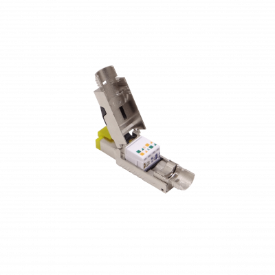 RJAAL LINKMADE Macho RJ45 Cat6A Punchable en terreno IP20 Conector SFTP