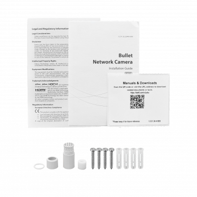 HFW1239. Cámara bala DAHUA 2 megapíxeles lente fija 2,8mm PoE alcance infrarrojo 30 metros IP67 audio PoE IP inteligencia artificial