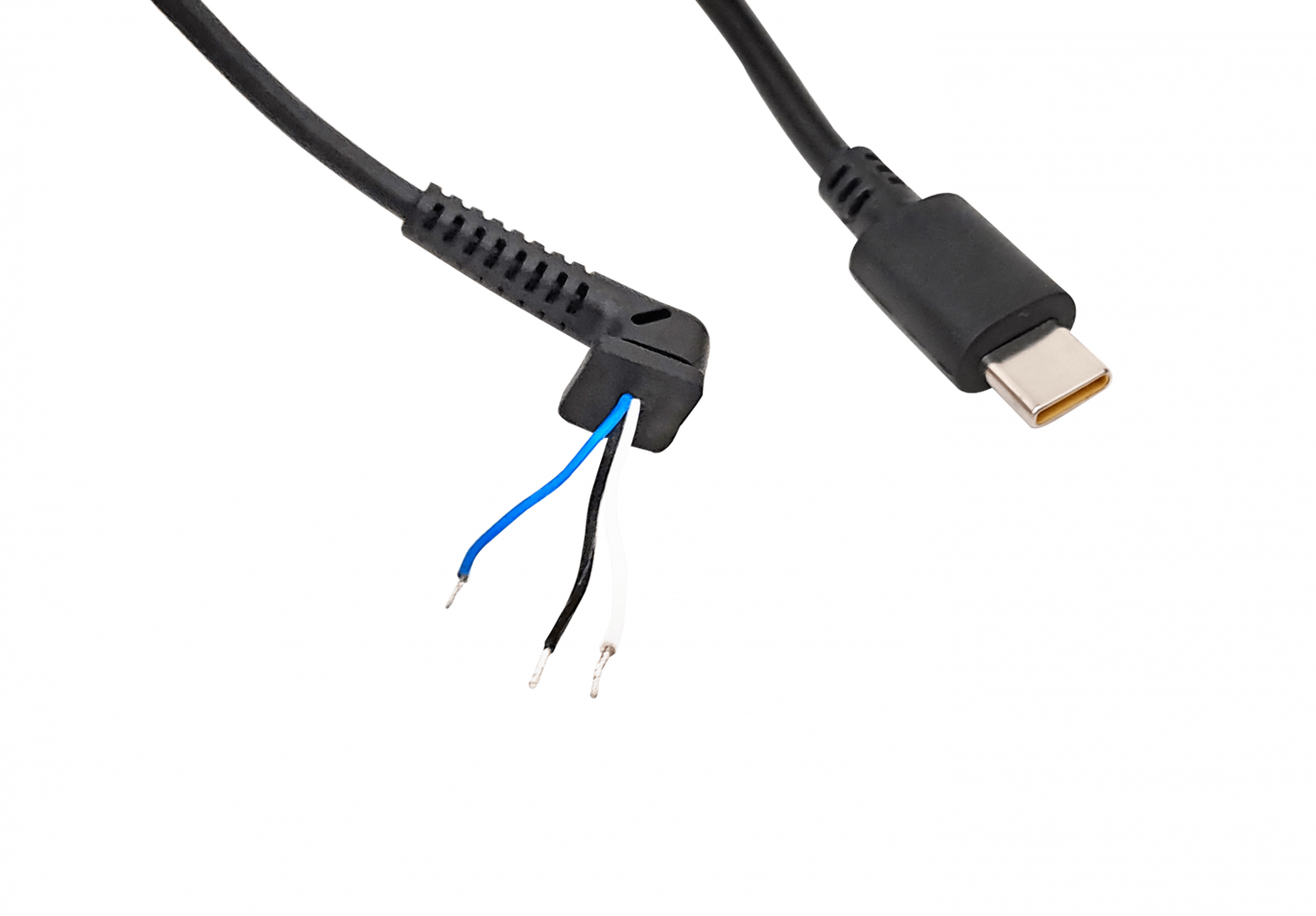 CABLE-C Cable para técnicos USB-C Tipo C de 180cm, 3 conductores DC, compatible con carga de 45 a 65W