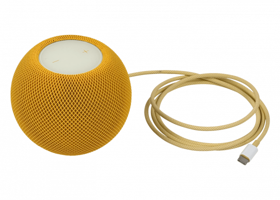 HOMEPOD-MINA APPLE Parlante inteligente HomePod Mini color amarillo compatible con Homekit modelo MJ2E3CI A2374
