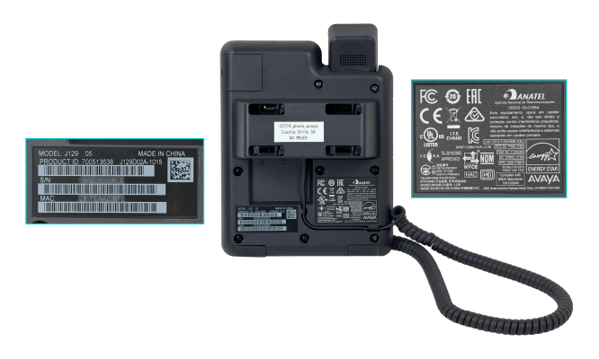SIP-J129 USADO Telefono IP 1-SIP 2-LAN 2-10/100 RJ45 PoE-af