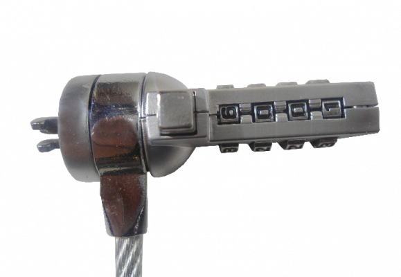 COMPUTERLOCK Candado Seguridad c/Llave 1mt-Cable