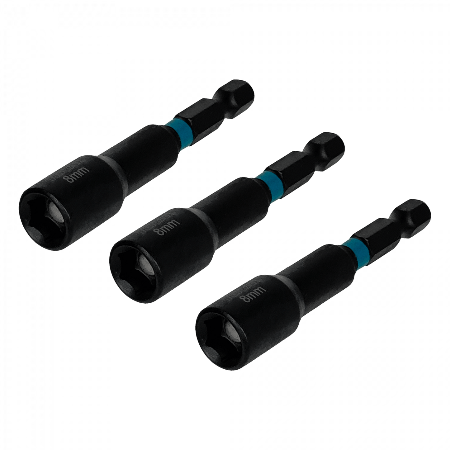 SET-PH TOTAL Juego 3 Puntas Hexagonales 8mm 1/4 Longitud-65mm TAC270831