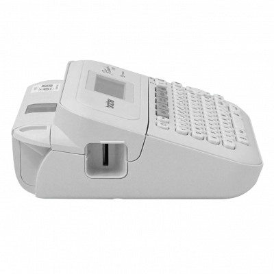 PT-D410 BROTHER QWERTY Rotuladora no-USB TZ3,5-18mm inc/6-AA opcion/fuente-12V