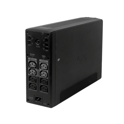 BR900GI-LIQ USADO APC 900VA 540W Respaldo-68Wh Necesita batería-1x9,4AH Transferencia-10ms 6 tomas-C13 1 entrada-C14