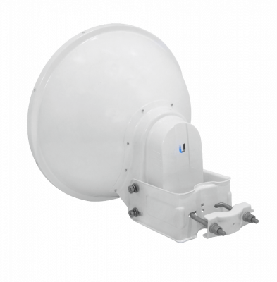 AF-5G23-S45 UBIQUITI Antena con Inclinación de 45° y Cubierta Protectora 23dBi 5GHz Doble Conector RPSMA Compatible con Rocket/AF-5X