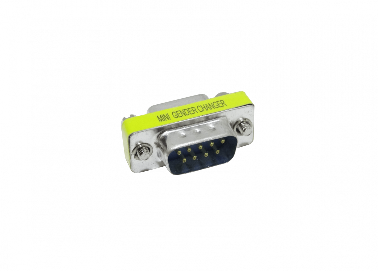 DB9-MH Adaptador de Conexión Serial DB9 Macho a Hembra sin Cable, Modelo DE-09/HM
