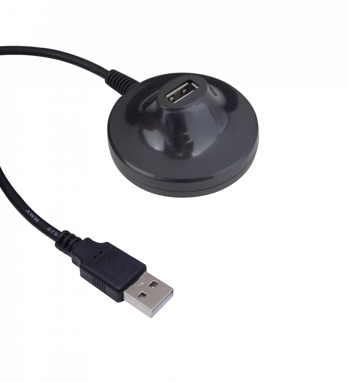 USBEX15-BASE Base y Extension Cable USB2.0 130cm A-M A-H 1,3mt Negro