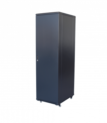 RK42-8LF. Armario rack 42U fondo 80cm chapa única ventilado Ancho 19 pulgadas 60cm de piso 2 bandejas 55cm PDU