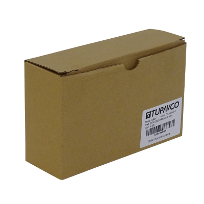TP541 TUPAVCO Antena direccional Yagi de 9dBi para 2,4/5GHz con rango 2400-2500/4900-5850MHz, apertura 54ºx44º y conector N-H