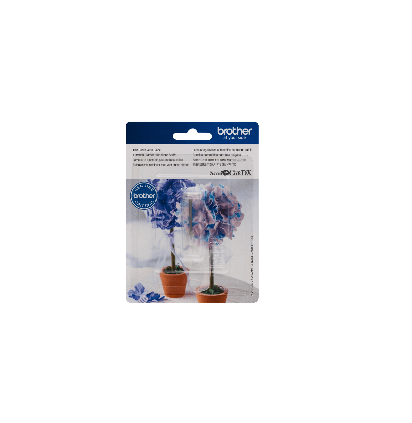 CADXBLDQ1 BROTHER Cuchilla para Textil Calibre 0,25-0,5mm Compatible ScanNcutDX para Trazador SDX Elemento de Corte