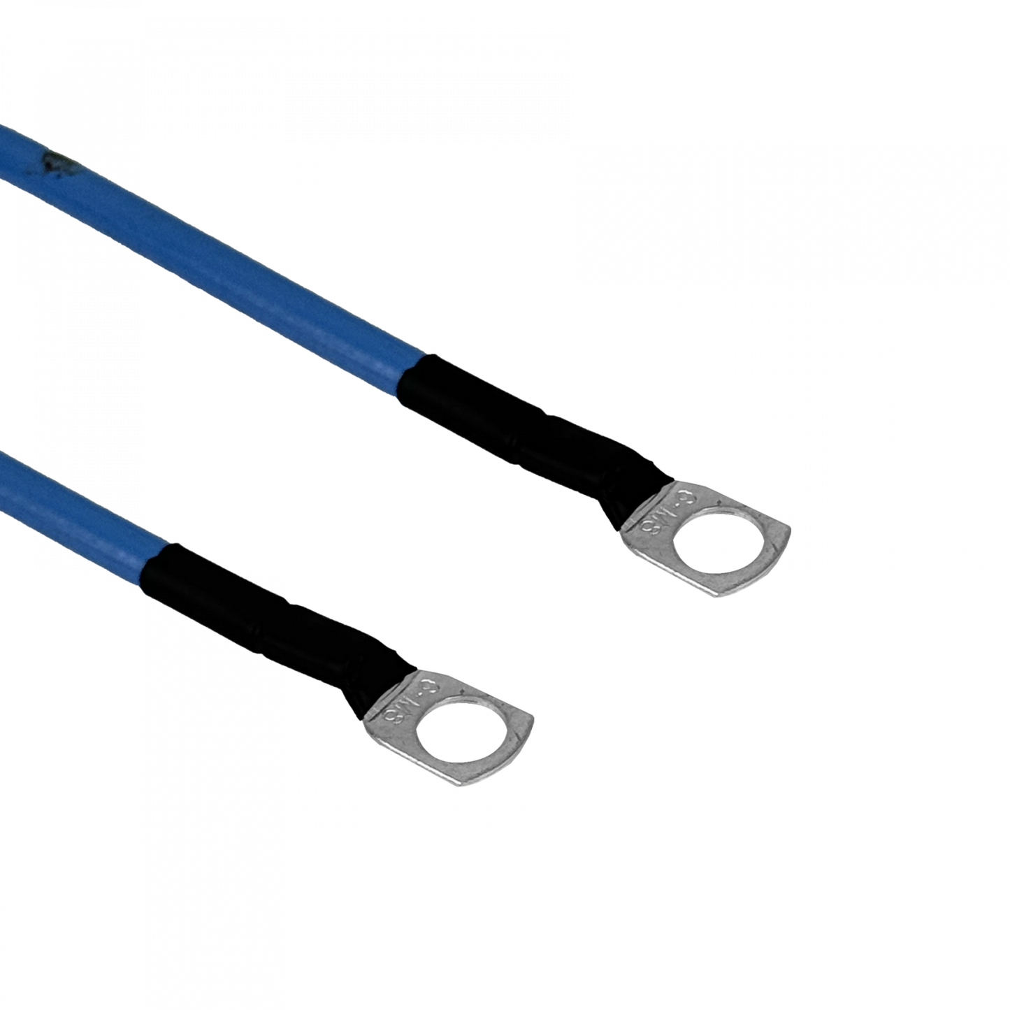 BTZ858 Cable 50cm 8,37mm2 8AWG Azul 8mm-Diametro-Terminal 0,5mt