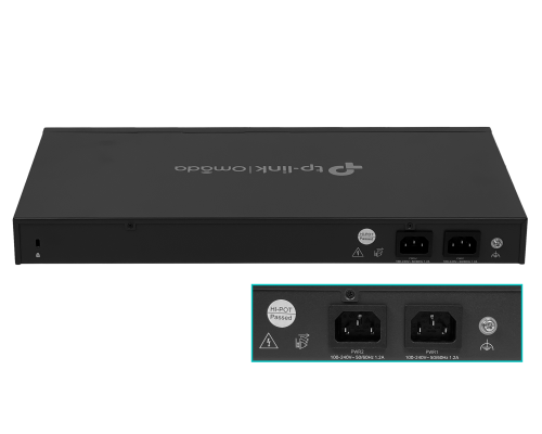 SG3428XF TP-LINK 24-Puerto-SFP 4-Gigabit 4-SFP+ Switch Montable Omada Consola-RS232-RJ45