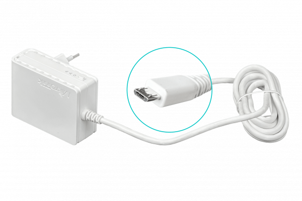 PWR-LINE MIKROTIK Adaptador Powerline AV500 unitario con cable micro-USB de 150cm, necesario para hAP/MAP