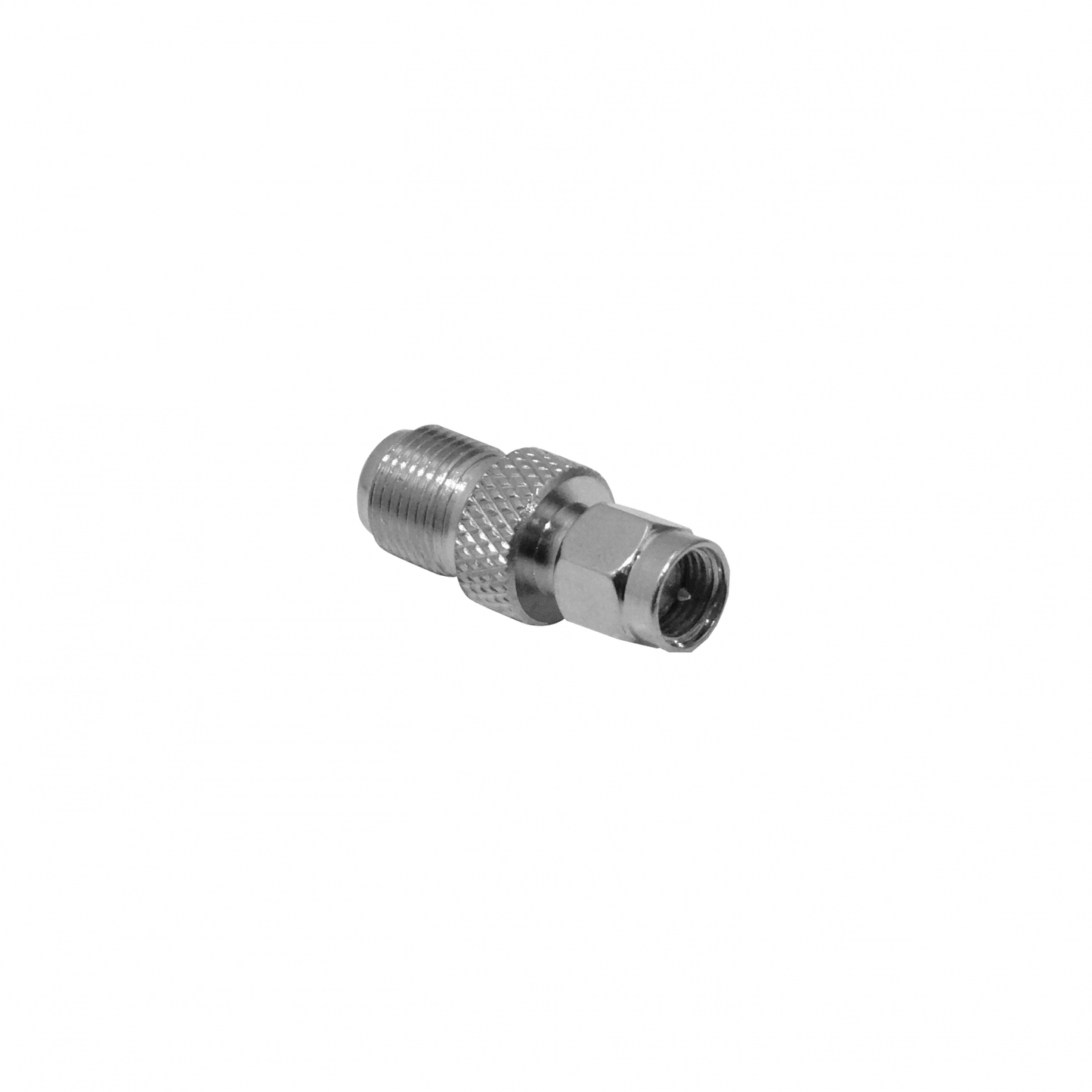 FHSM Adaptador conector F hembra a SMA macho, longitud 26 milímetros