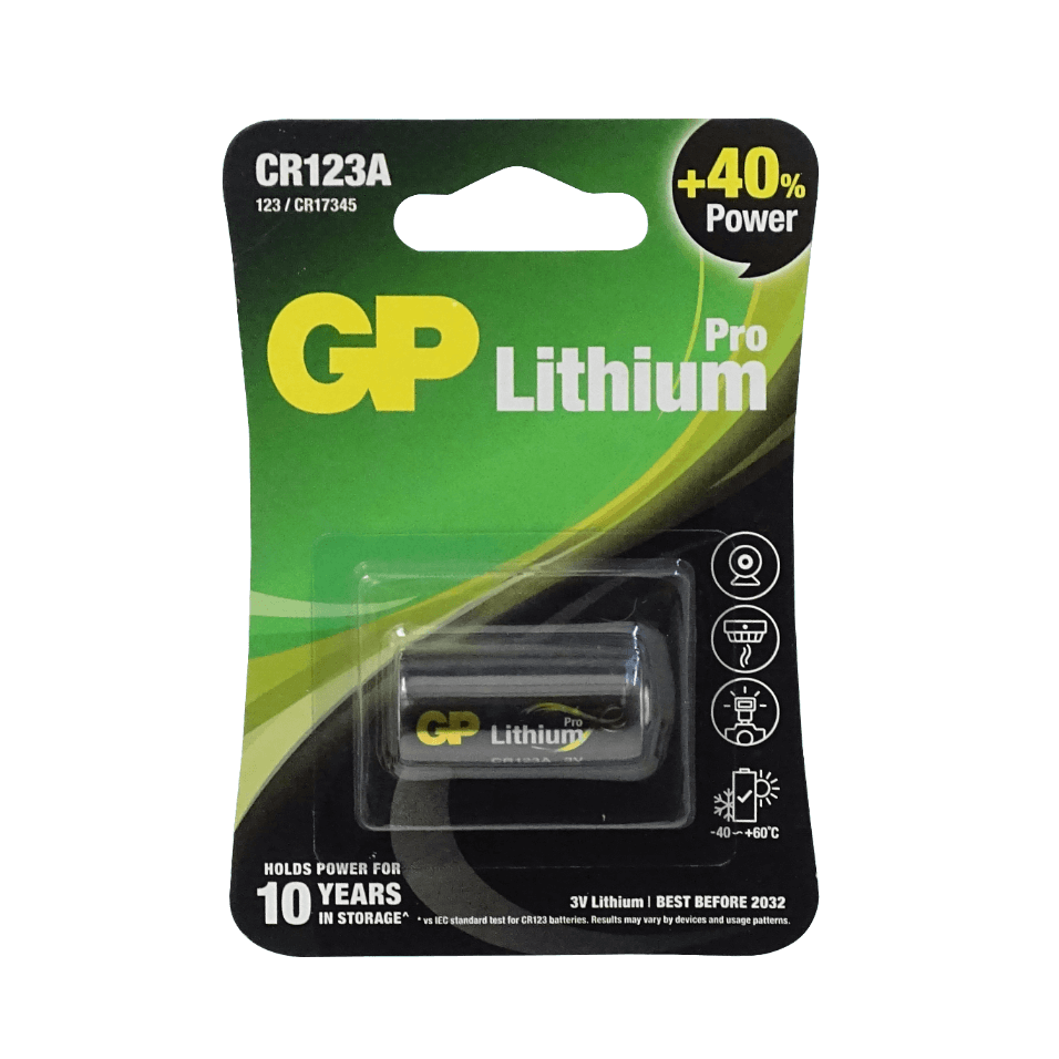 CR123A 16x32mm Batería de Litio 3V No Recargable x favor recicle devolviendo a LK