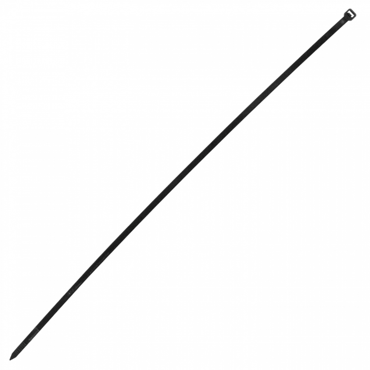 CV-435N. 50-un 350x4,8mm Negra Amarra Plastica Nylon 4.8x350mm