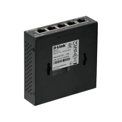 DGS-105 D-LINK Metalico 5-1000 Gigabit Switch no-Admin no-Rack Compacto inc/5V