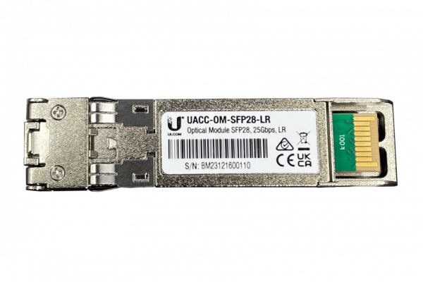 UFS25 UBIQUITI Monomodo SFP28-25Gbps 2-LC 10km 1310nm UACC-OM-SFP28-LR