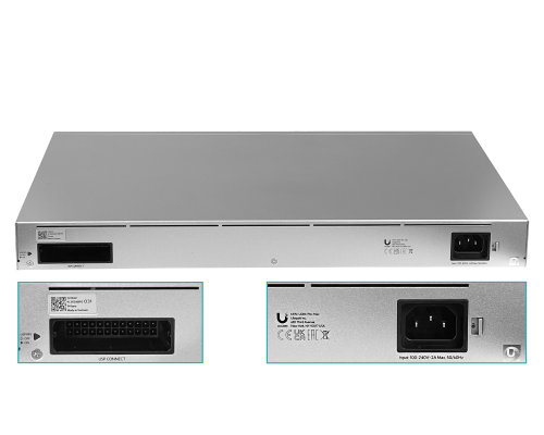 UDM-PRO-MAX UI 128GB 8-1000 1-2500 2-SFP+10G 2-2,5/3,5-HD USP UniFi Pasarela en la Nube