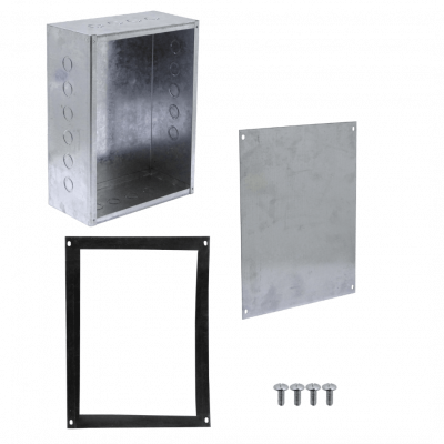 FPCWM-7 C34 Caja 400x300x150mm c/Tapa-405x305mm Zincada Metalica
