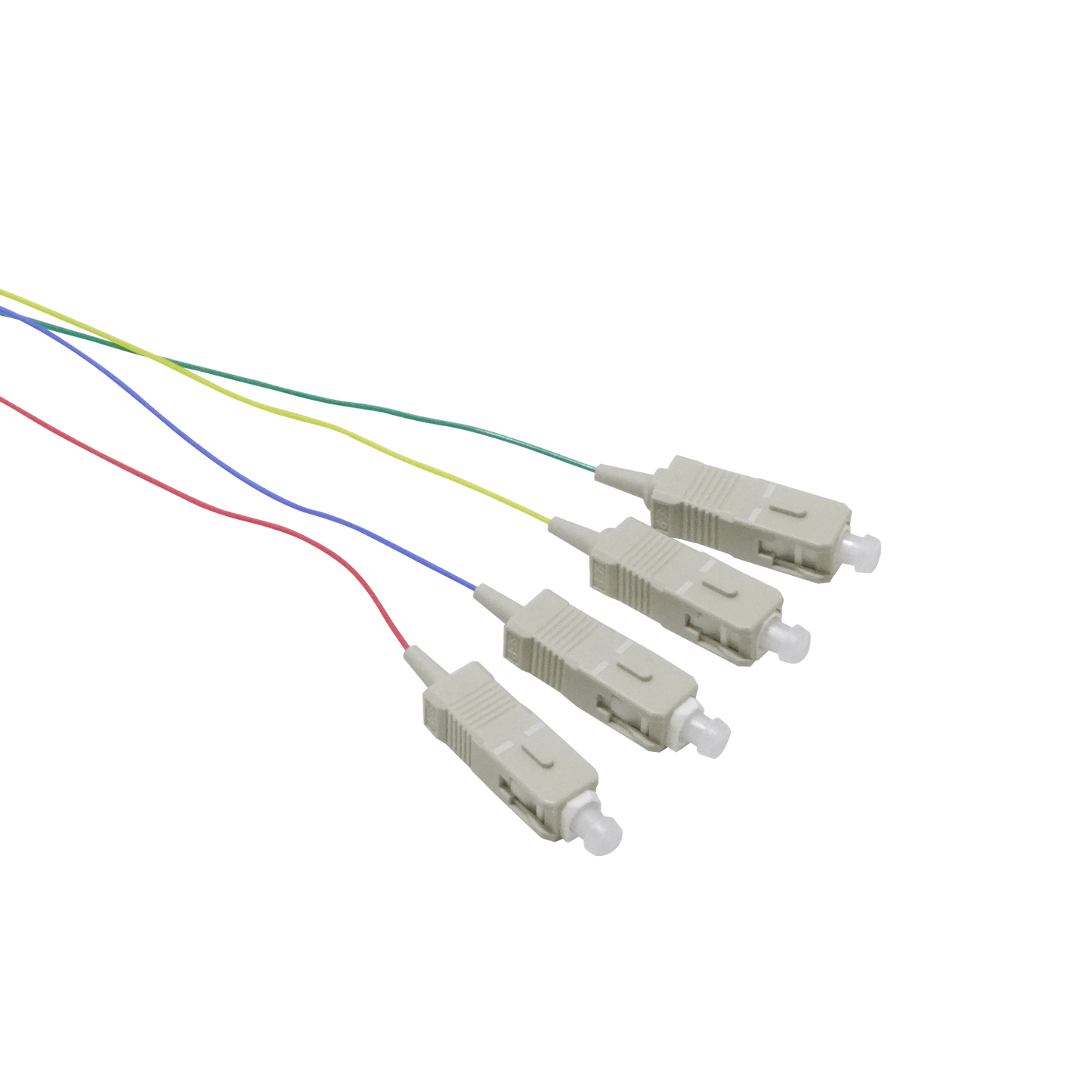 JF3C-4. Pigtail SC/UPC OM3 Multimodo 1,5 metros 4 unidades 50/125µm 0,9mm 150cm
