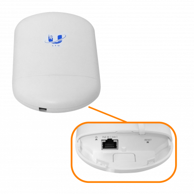 LTU-LITE UBIQUITI 13dBi 4,9-6,2GHz 45x45º 1-1000 incl24V 22dBm 10-50MHz