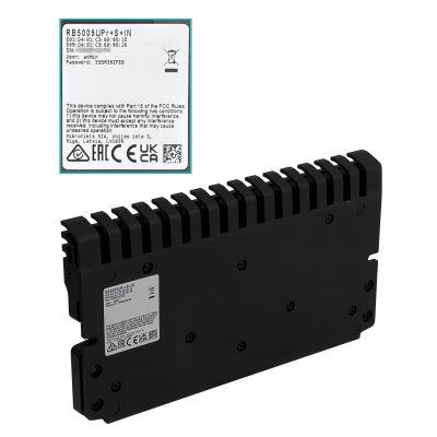 RB5009UPR+S+IN-LIQ MIKROTIK REACONDICIONADO 7-1000-Energía en Línea (7-entrada/salida) 1-2500 1-Conector SFP+10G Puerto USB L5 Toma CC