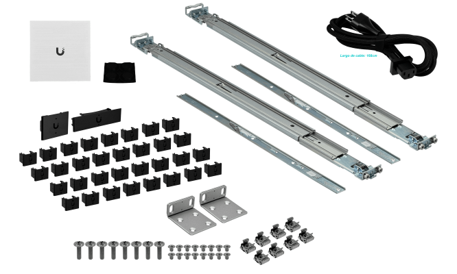 USW-PRO-XG-SFP UBIQUITI 32 puertos SFP28 de 25G 1600Gbps 1.6Tbps Conmutador de Capa 3 para rack 1U requiere UniFi