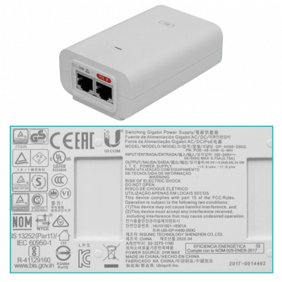 UAP-AC-HD UBIQUITI 1un 4x4 1733Mbps-5GHz 800Mbps-2,4GHz 4/3dBi incl-PoE48V/24W 2-1000