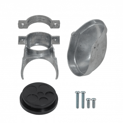 EMT50-CAP 50mm 45-52mm Cubierta Superior para Tubería EMT con 5 Bocas de Cable