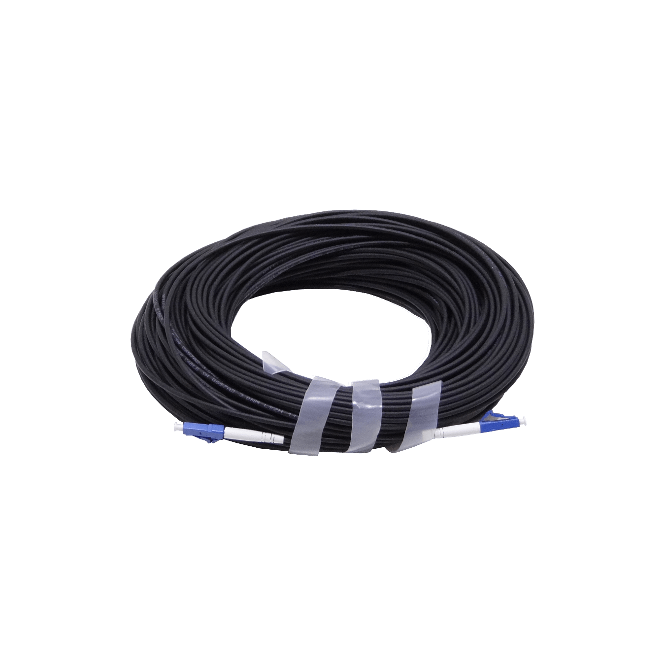 JXSLL50 Cable de Fibra Óptica Monomodo G657A2 SM para Exterior GJYFJH de 3mm 1 Hilo LC-LC 50 Metros