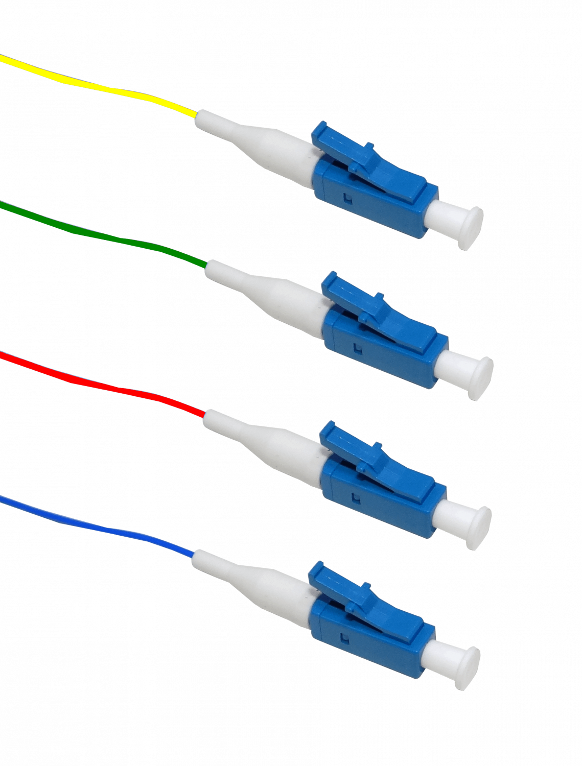 JFSL-4 LC/UPC SM 1,5m 4-unidades Pigtail 150cm 0,9mm 1.5m Monomodo 9/125um