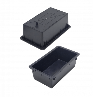 BATBOX100 Caja Hermética para Acumulador 100AH BTA12-100x 275x255x480mm 14-tornillos