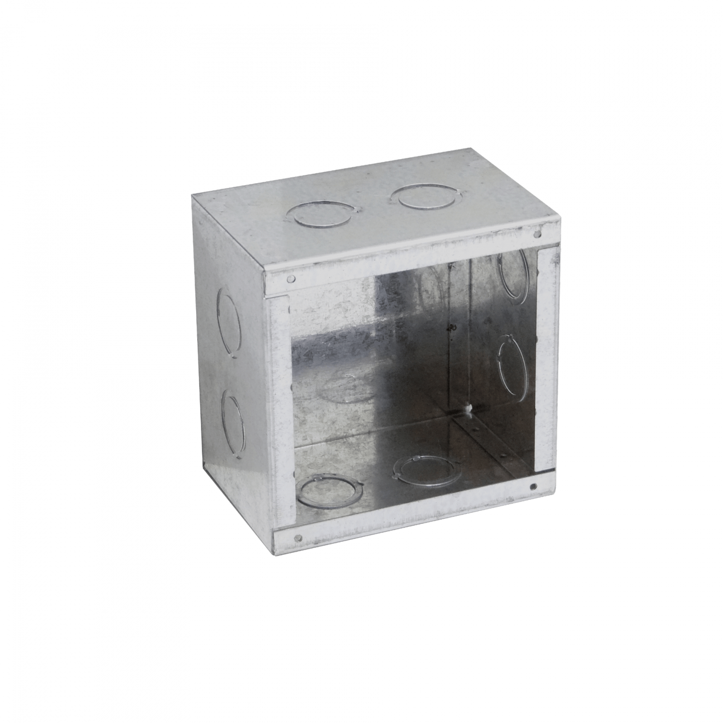 FPCWM-4 B15 Caja Metálica Zincada 150x150x100mm con Cubierta de 155x155mm