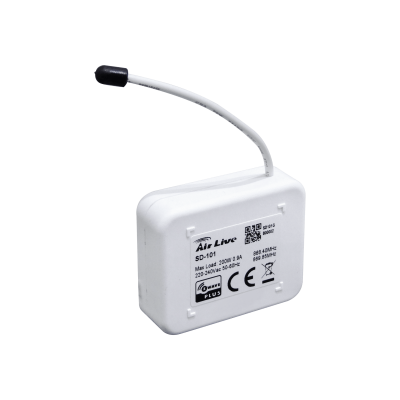 SD-101 AIRLIVE Dimmer 100/200W 100-240VAC Z-Wave 870MHz 40mt 15-Ampolletas
