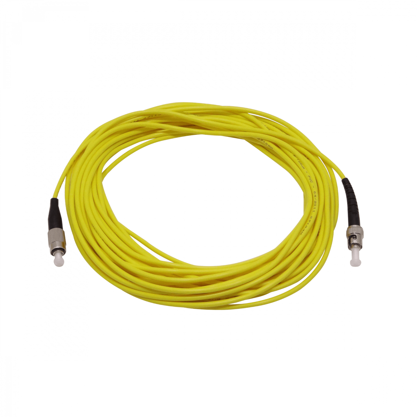JFSTF10X 10 metros ST-FC Monomodo SM Simplex Latiguillo de Fibra 3.0mm 9/125um LSZH