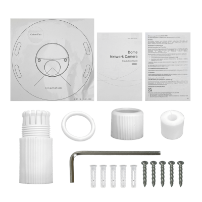 3541 DAHUA Cámara Compacta Domo 5MP Óptica Fija-2,8mm IP67 IK10 PoE RCA IR30mt WizSense