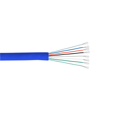 CPA-30C 30mt Azul PatchCord 1-unid CAT5E UTP CCA-Aleacion RJ45 Inyectado