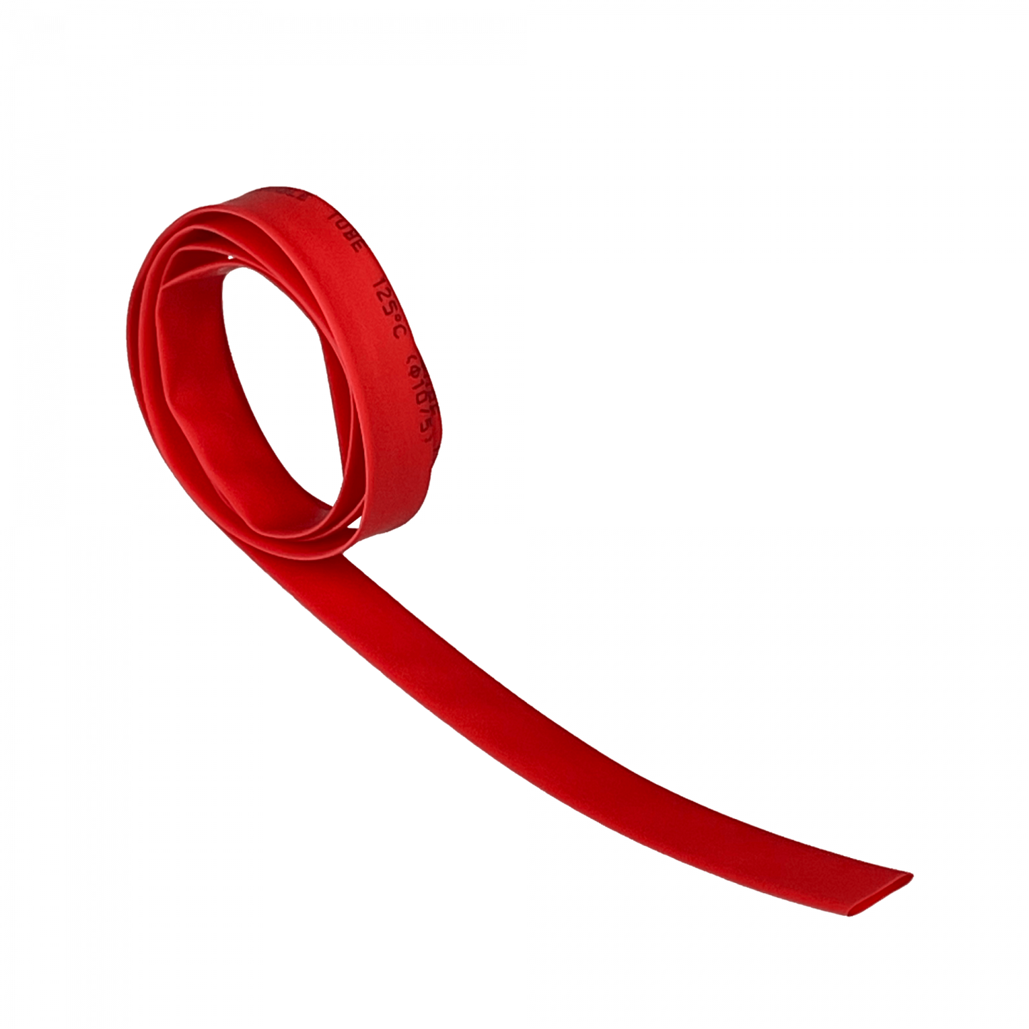 TR10 Tubo Termocontraíble Rojo 10mm de Diámetro 1 Metro Largo Relación 2 a 1 LMR195 Poliolefina