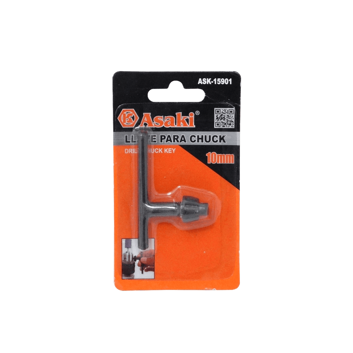 KM-717 10mm Llave Portabrocas para cambiar broca de Taladro